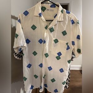 Zara button down